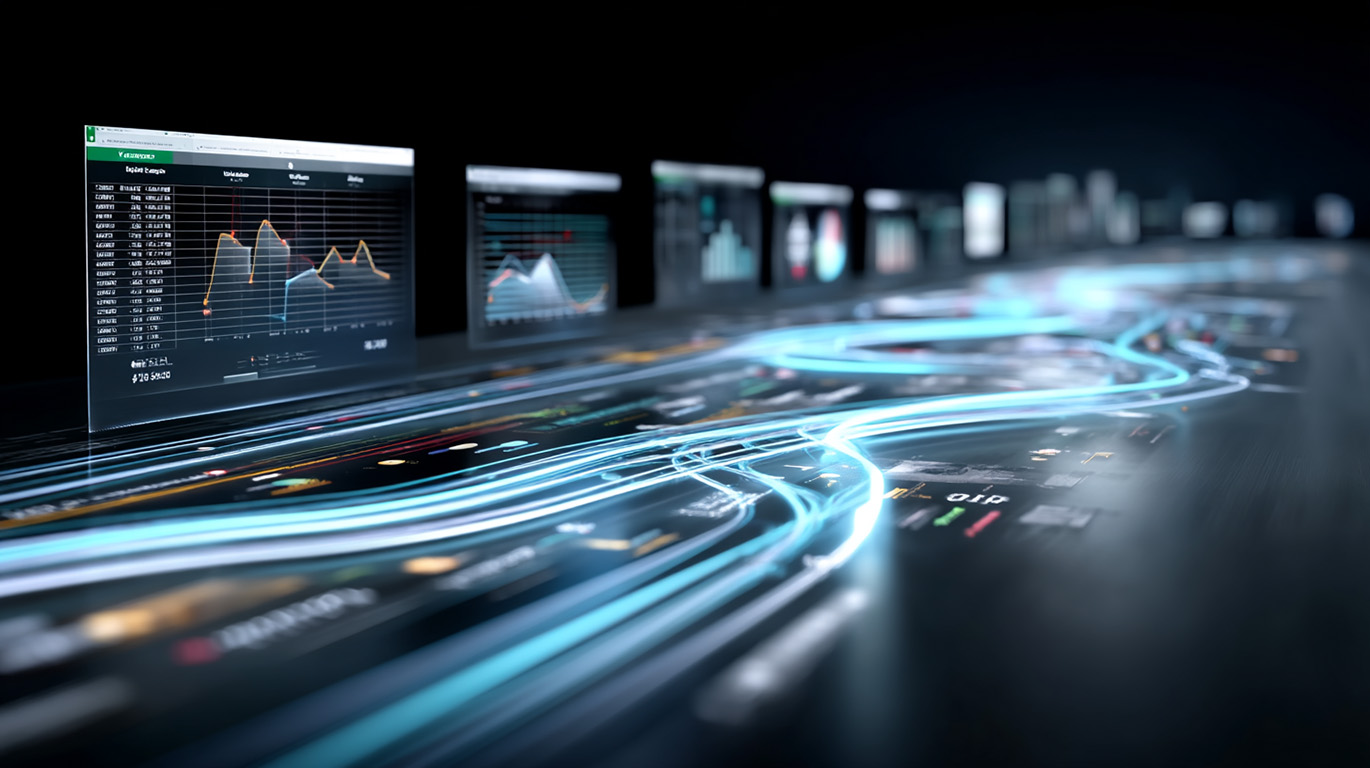 Teams transitioning from spreadsheet-based workflows to modern data platforms, illustrating the shift from manual processes to strategic data systems